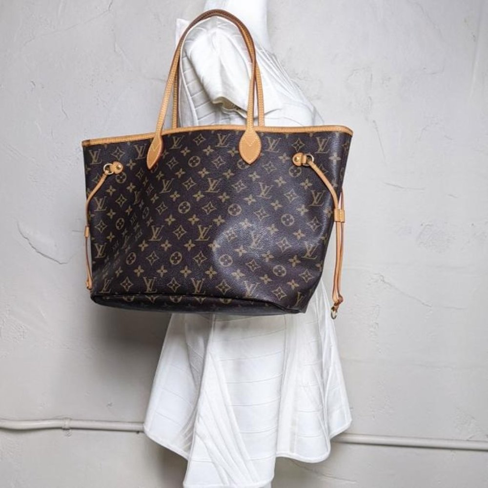 SOLD Louis Vuitton Neverfull MM Tote No Pouch - Picture 8 of 8